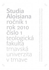 "Atheism: Theological and Philosophical Questions of Atheism." XIII. the International Philosophical Conference of the Association of Teachers of Philosophy at the Faculty of Theology of the Czech and Slovak Republics. Nitra 6-8 September 2009 Cover Image