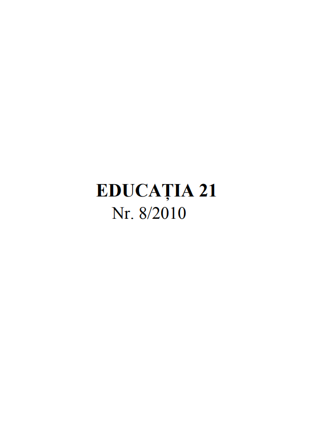 From educational policies to curricular policies within the Romanian pre-university educational system Cover Image