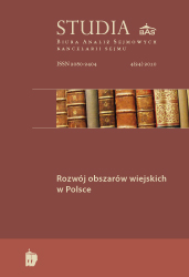Demographic characteristics of the rural inhabitants in Poland. Cover Image