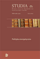 Diversification of gas supplies in Poland and Europe. Cover Image