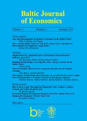 Macroeconomic effects of zero corporate income tax on retained earnings Cover Image
