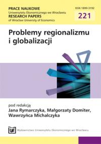 Foreign direct investment in Łódź region in the last years – an assessment of tendencies and directions in investments Cover Image