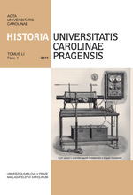 A Document on the End of the German Faculty of Medicine in Prague in May 1945 Cover Image