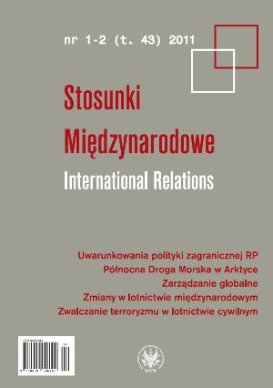 Perceiving international relations from the angle of global governance Cover Image