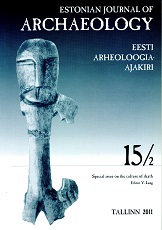 TRACELESS  DEATH.  MISSING  BURIALS  IN  BRONZE  AND  IRON  AGE  ESTONIA 
 Cover Image
