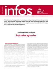 Executive agencies Cover Image