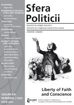 The Threat to Religious Liberties and the European Institutions  Cover Image