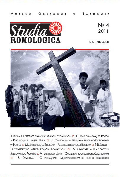 The pastoral activity among the Roma in Slovakia from 1990 to the present Cover Image