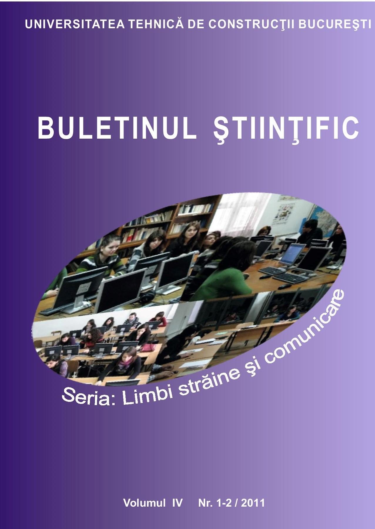 PROBLEMS OF ANGLICISMS IN ROMANIAN AND ITALIAN. BIBLIOGRAPHIC SYNTHESIS Cover Image
