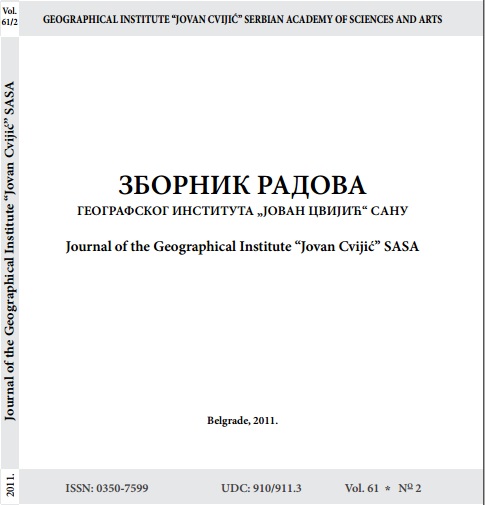 NOMENCLATURE OF STATISTICAL TERITORIAL UNITS:  POSSIBILITIES OF APPLICATION IN SERBIA Cover Image