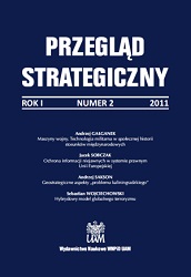 THE INFLUENCE OF THE 2008 CONFLICT IN GEORGIA ON A MODERN VISION OF INTERNATIONAL SECURITY. SELECTED ASPECTS Cover Image