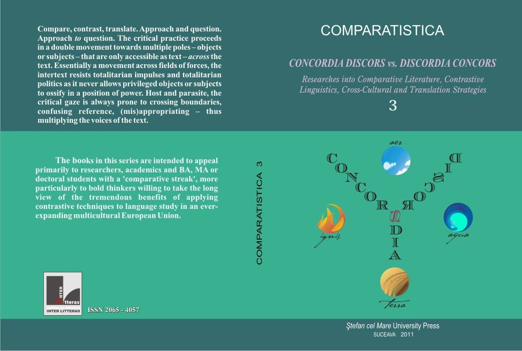 Lexico-Morphological Idiosyncrasies of Romanian as Compared with European Romance and Germanic  Languages. Similarities and Contrasts (I) THE VERB Cover Image