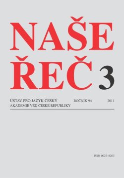 On the aspect of the verb soustředit se. A contribution to the issue of linguistic correctness Cover Image