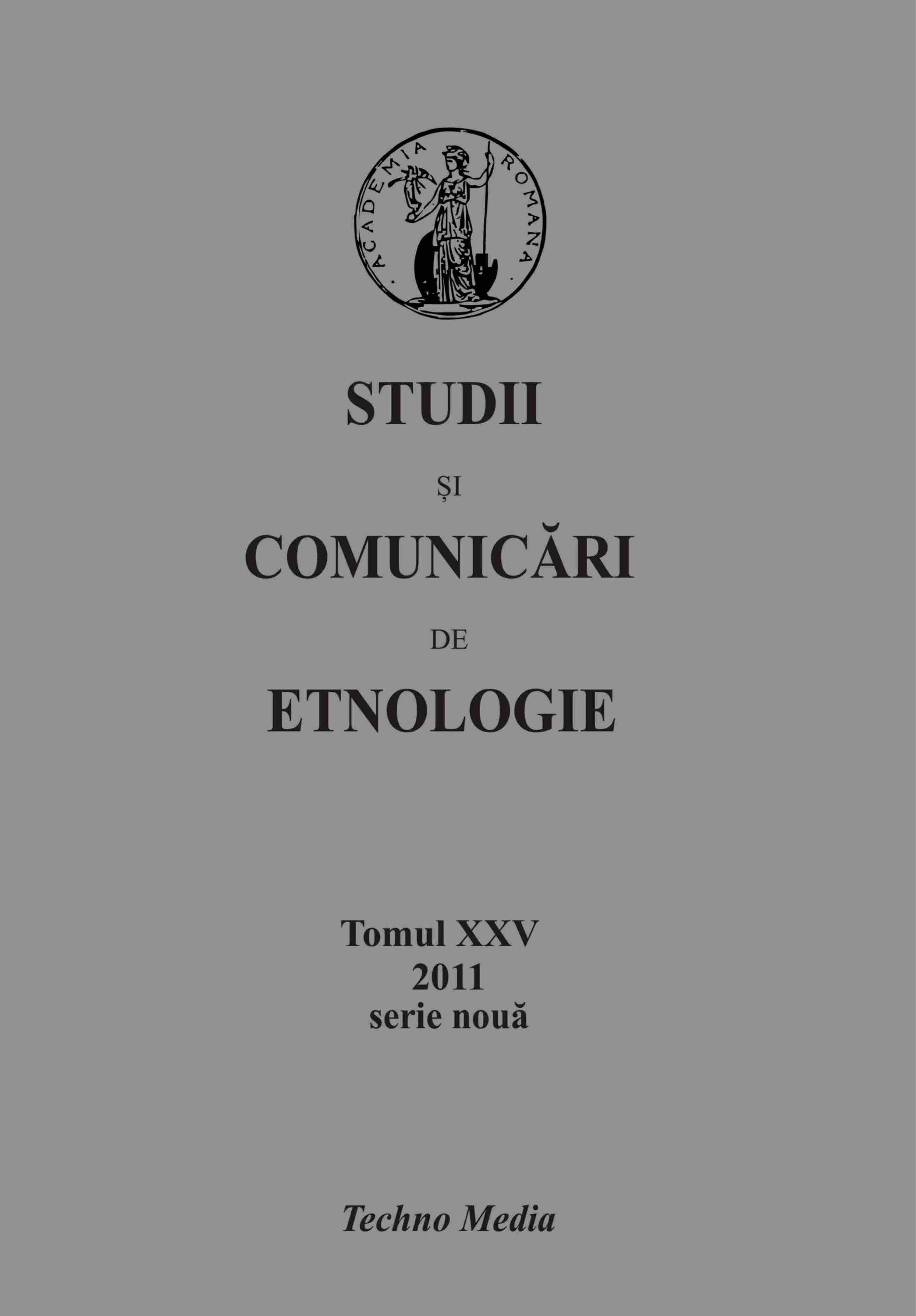Studies and communication of Ethnology - 25 Numbers Cover Image