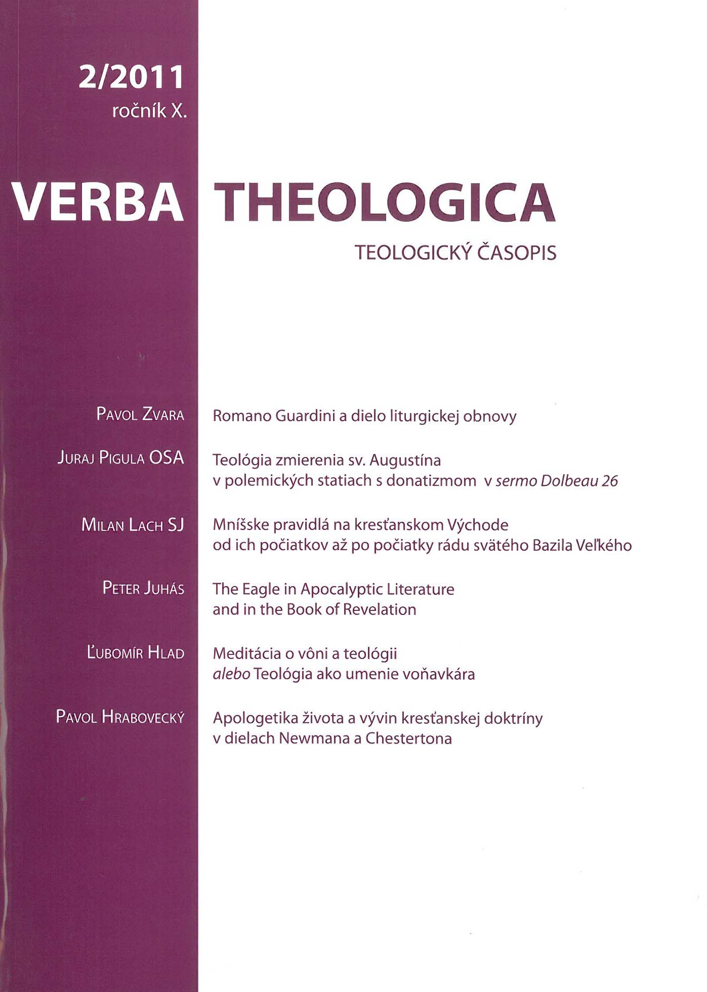 Augustine’s Theology of Reconciliation in his Polemic against Donatism in sermo Dolbeau 26 Cover Image