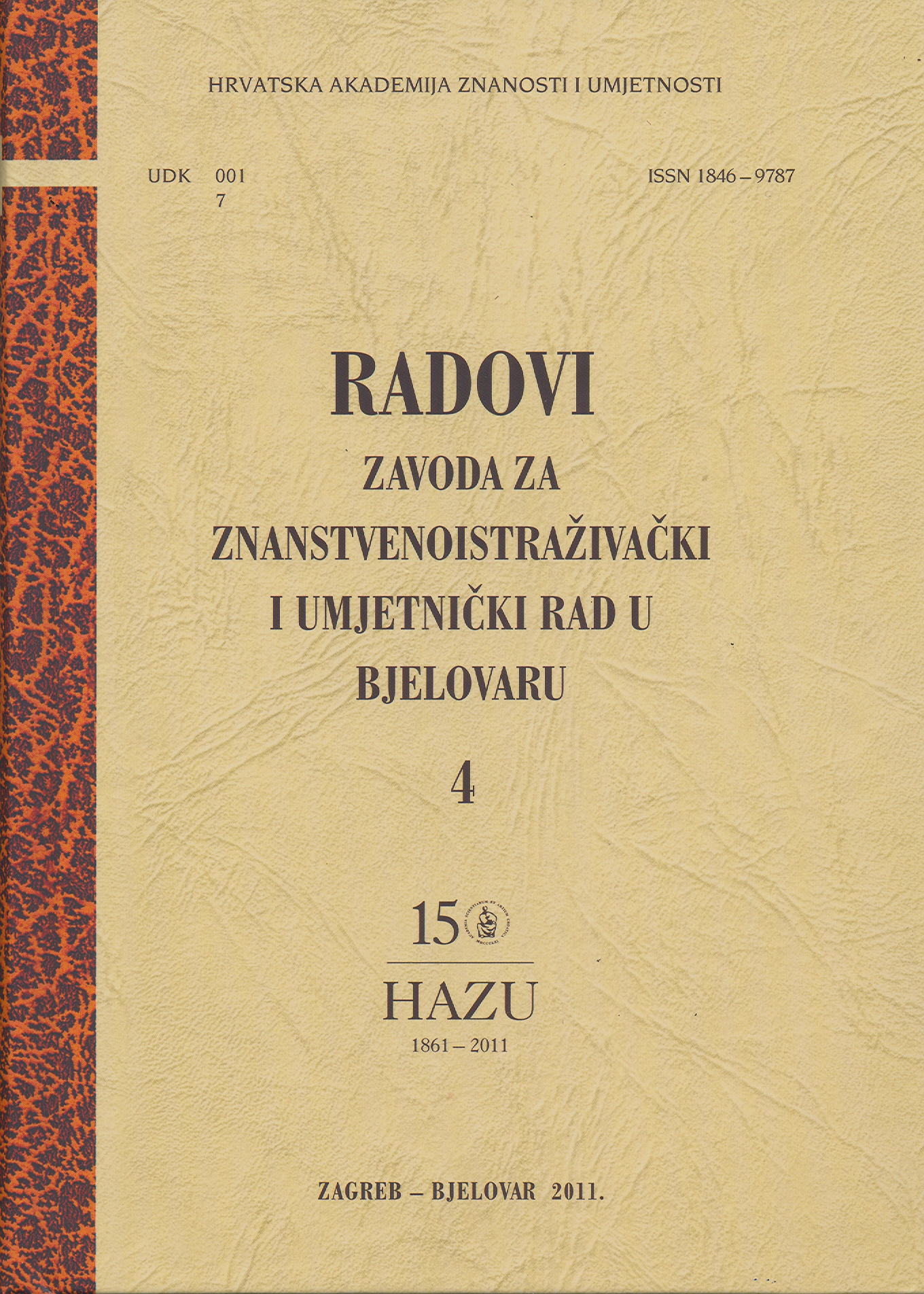 Garić-Grad in the Museum of Moslavina Holdings Cover Image