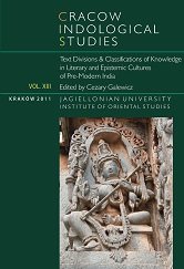 Categorization in the Brāhmaṇas Cover Image