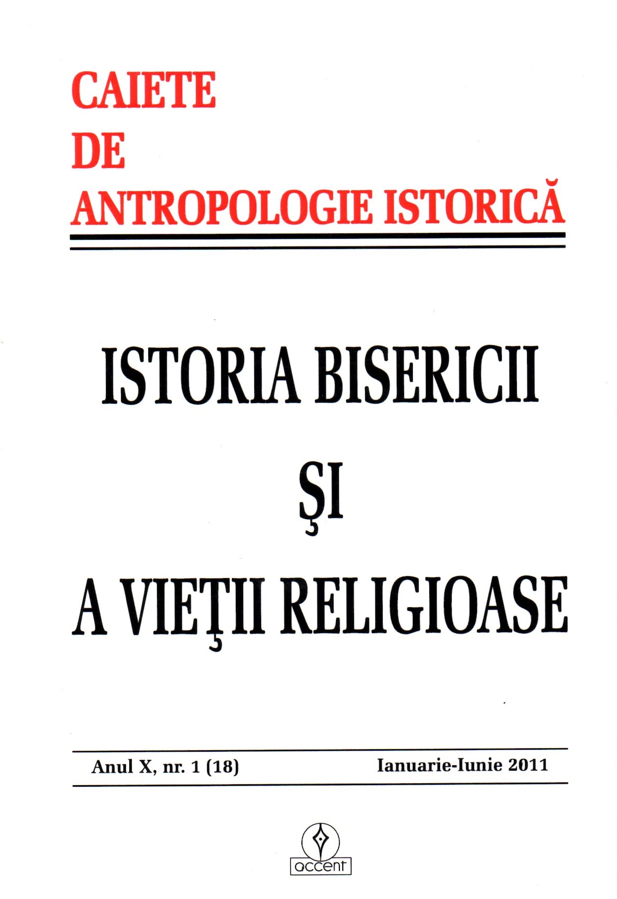 Autocephaly and Patriarchate in the Reflections of Bartolomeu Stănescu (1875-1954), Bishop of Râmnic Noul Severin Cover Image