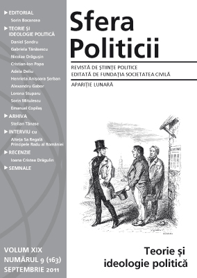 The marginality of ideology in the context of political theory Cover Image