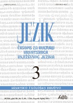Some linguistic Features of Benešić's Razmatranja Cover Image