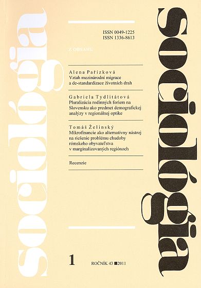 Jakoubek, Marek – Budilová, Lenka (eds.): Gypsy Groups and their Social Organisation Cover Image