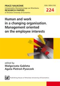 Attributes of an attractive employer in the context of interests articulated by employees. Results of empirical studies Cover Image