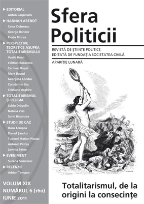 Totalitarianism as a pathology of modernity in Hanna Arendt’s political thinking Cover Image