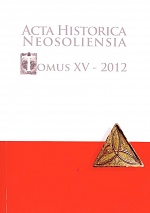 Ein Webschwert aus Želiezovce Cover Image