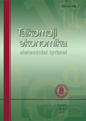 Lietuvos pramonės eksporto konkurencingumo vertinimas Cover Image