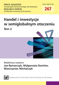 Export activity of companies with foreign capital share in Poland in the years 2004-2010 Cover Image
