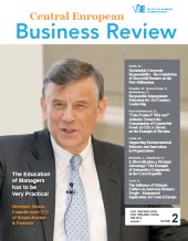 The Influence of National Cultural on American Business People – Managerial Implications for Central Europe Cover Image