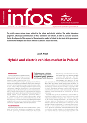 Hybrid and electric vehicles market in Poland Cover Image