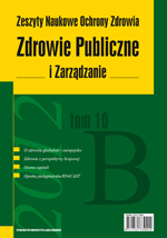 Nawyki żywieniowe kształtowane przez sklepiki szkolne jako wyraz działań polityki zdrowotnej wobec dzieci 