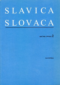 Slovak Folk Tradition in terms of Ethnolinguistics (Carpatian-Balkan research) Cover Image