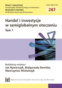 Intra-industry trade of the Visegrad Countries - the case of automotive industry Cover Image