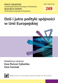 Analiza tendencji w gospodarce Łotwy w warunkach polityki spójności Unii Europejskiej Cover Image