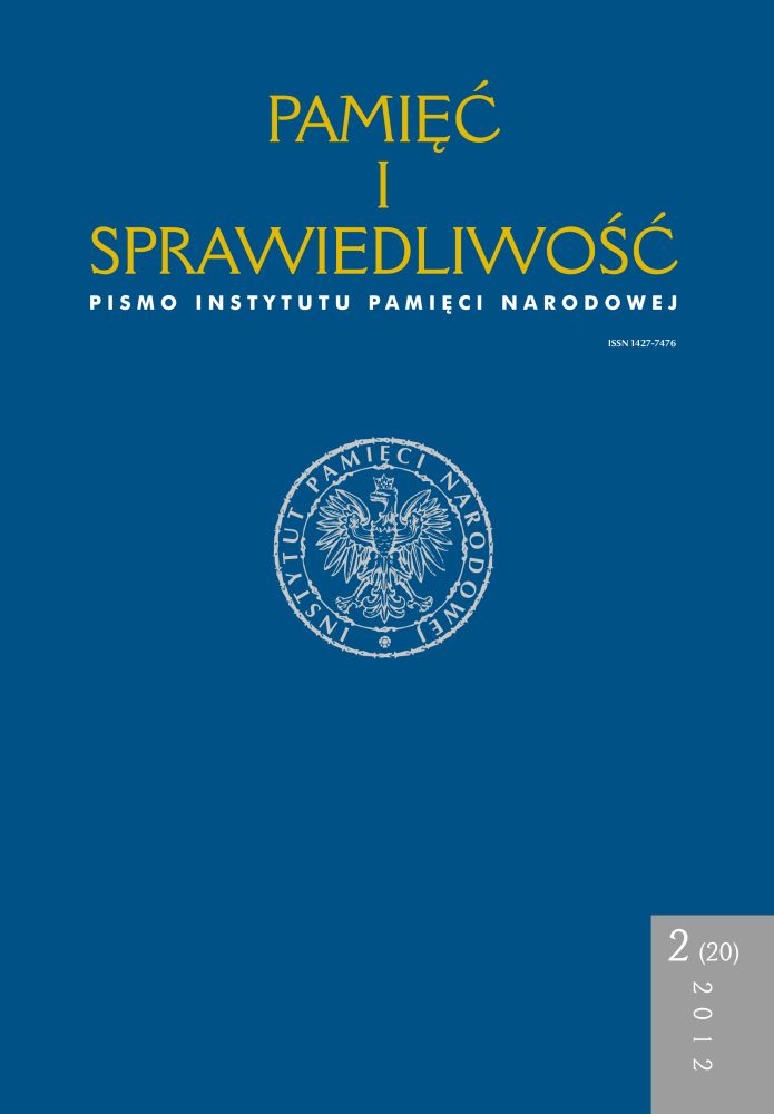 The methods of creating and phases of establishing of the Voivodeship Committee of the Polish United Workers’ Party (PZPR) in Gdansk from 1945 to 1949 Cover Image