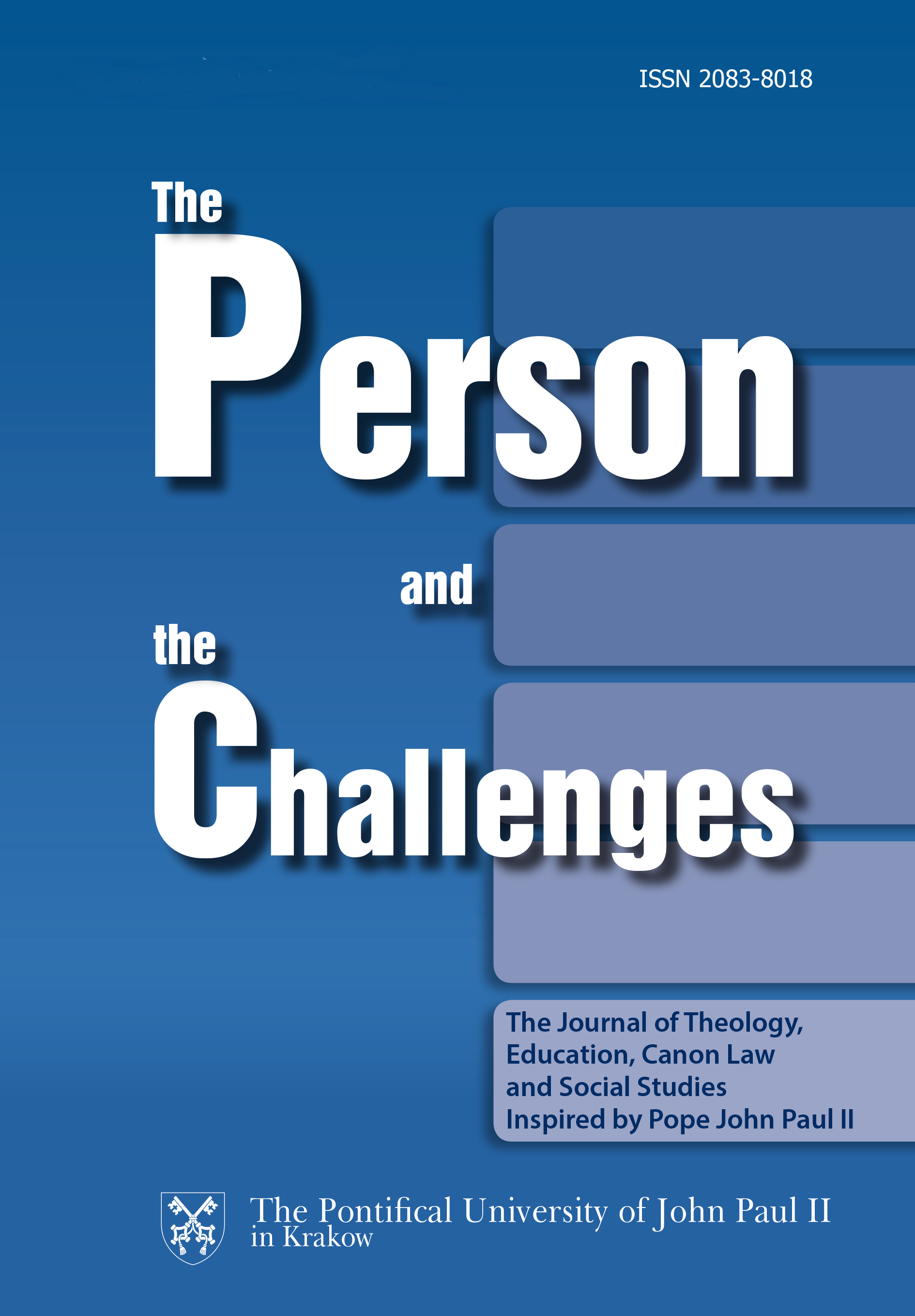 The Ecology of Person – Kantian Motives in the Concept of Person in Karol Wojtyła’s “The Acting Person” Cover Image