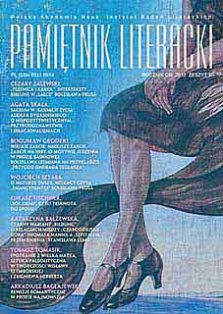 On Herbert's Juvenile Poems. A review: M. Antoniuk, Otwieranie głosu. Studium o wczesnej twórczości Z. Herberta (do 1957 r.). Kraków 2009 Cover Image