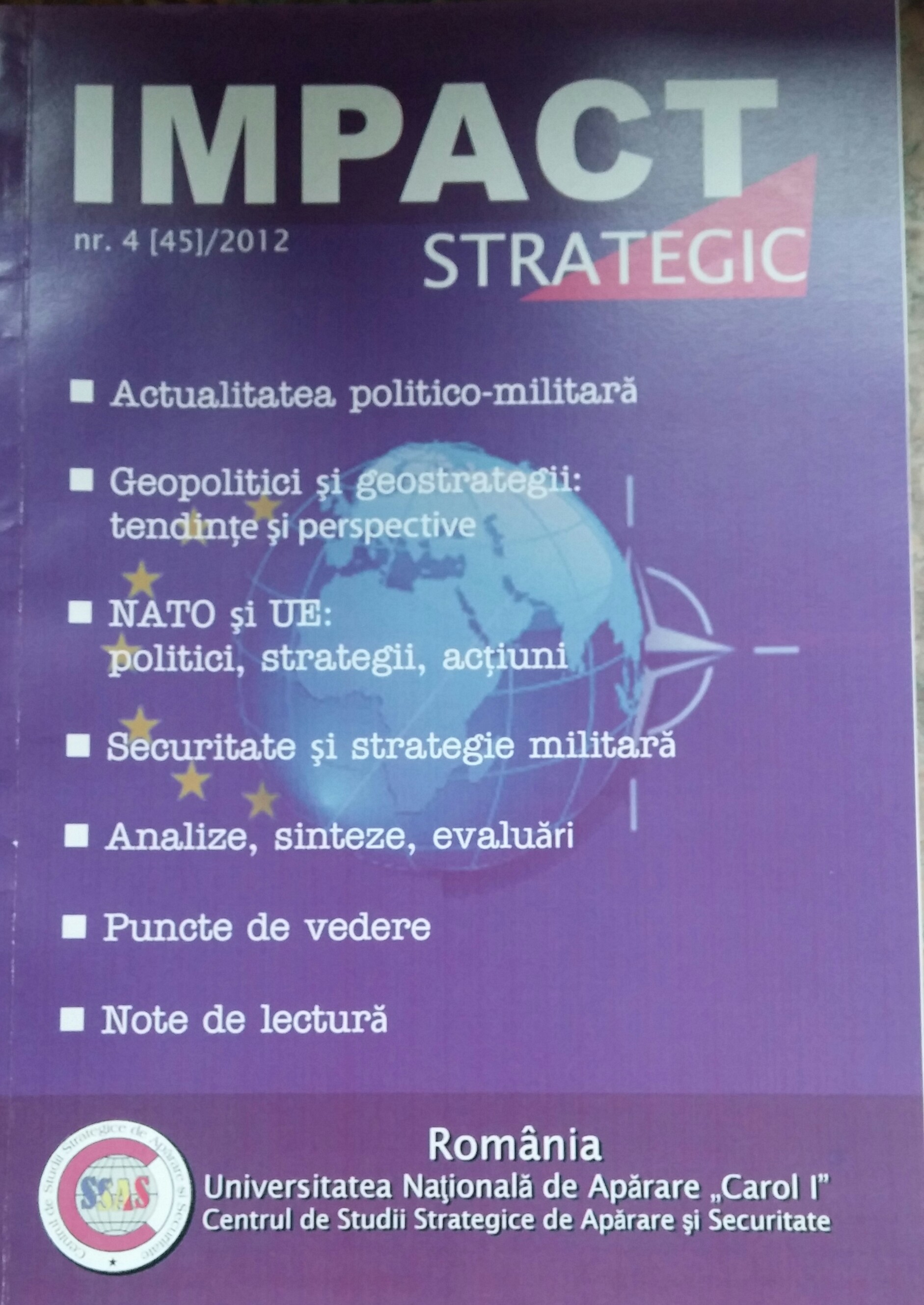 OPERATICS IN THE SYSTEM OF DEFENCE SCIENCES (MILITARY SCIENCES)