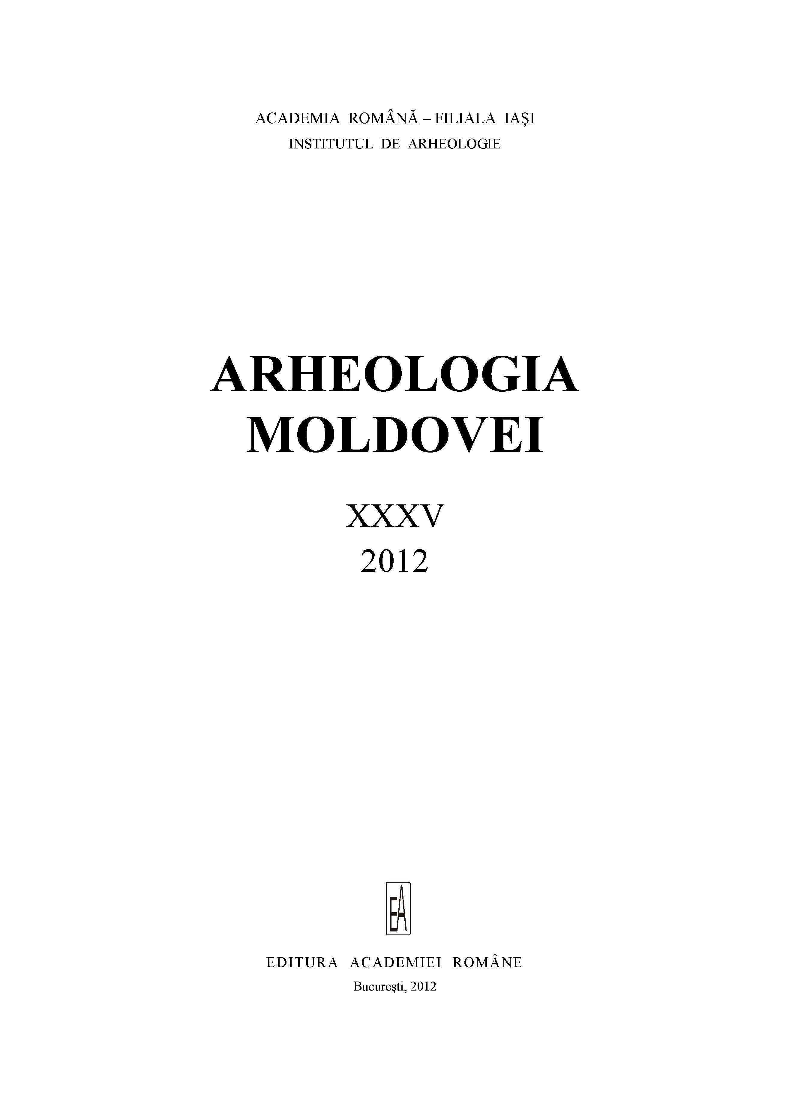 Results of the Archaeological Investigations in the Cucuteni A3 Settlement from Pocreaca, Iasi County Cover Image