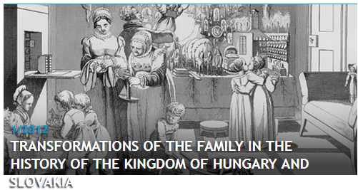 Rodinné väzby v prostredí mestských elít na príklade Modry, Pezinka a Svätého Jura v rokoch 1600 – 1720