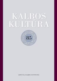 The 19th conference in honour of Jonas Jablonskis commemorating the 100th anniversary of Lietuvjų kalbos sintaksė (Syntax of the Lithuanian Language) Cover Image