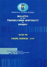Brasov People’s Fears after EU Accession. Study Carried out at the Level of Brasov Municipality Cover Image