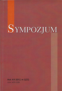 Review: Ks. A. Dymer (red.), Transplantologia: Oczekiwania – Możliwości – Granice, Szczecin 2012, pp. 366 Cover Image