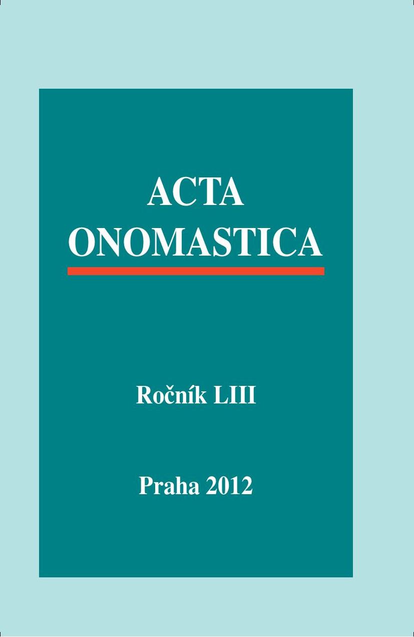 The Development of the Polish, Czech and Slovak Zoonomastics Cover Image