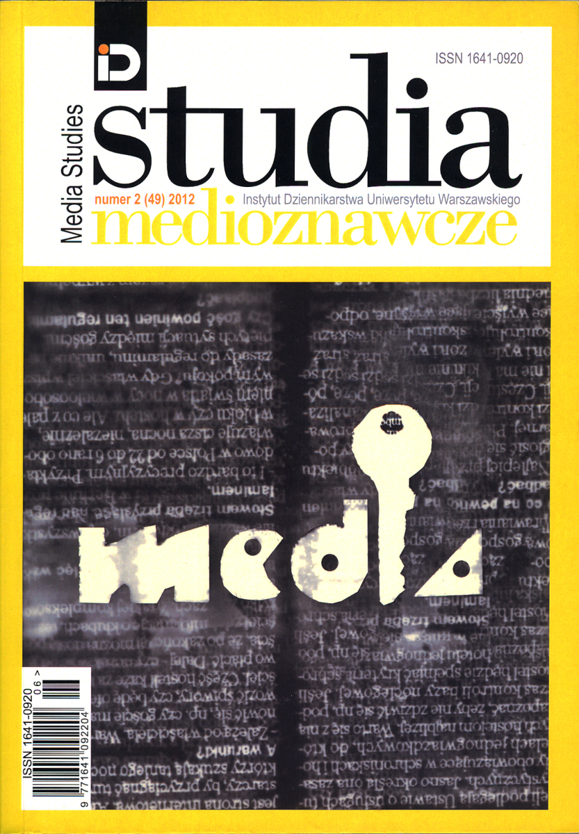 "Media of the Web 2.0 era", ed. by Bohdan Jung Cover Image
