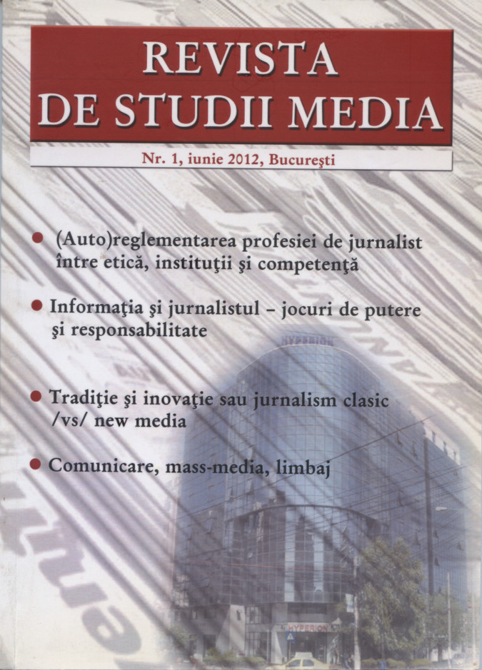 Landmarks of the Institutionalization of Mass-Media. The French Institutional Model Cover Image