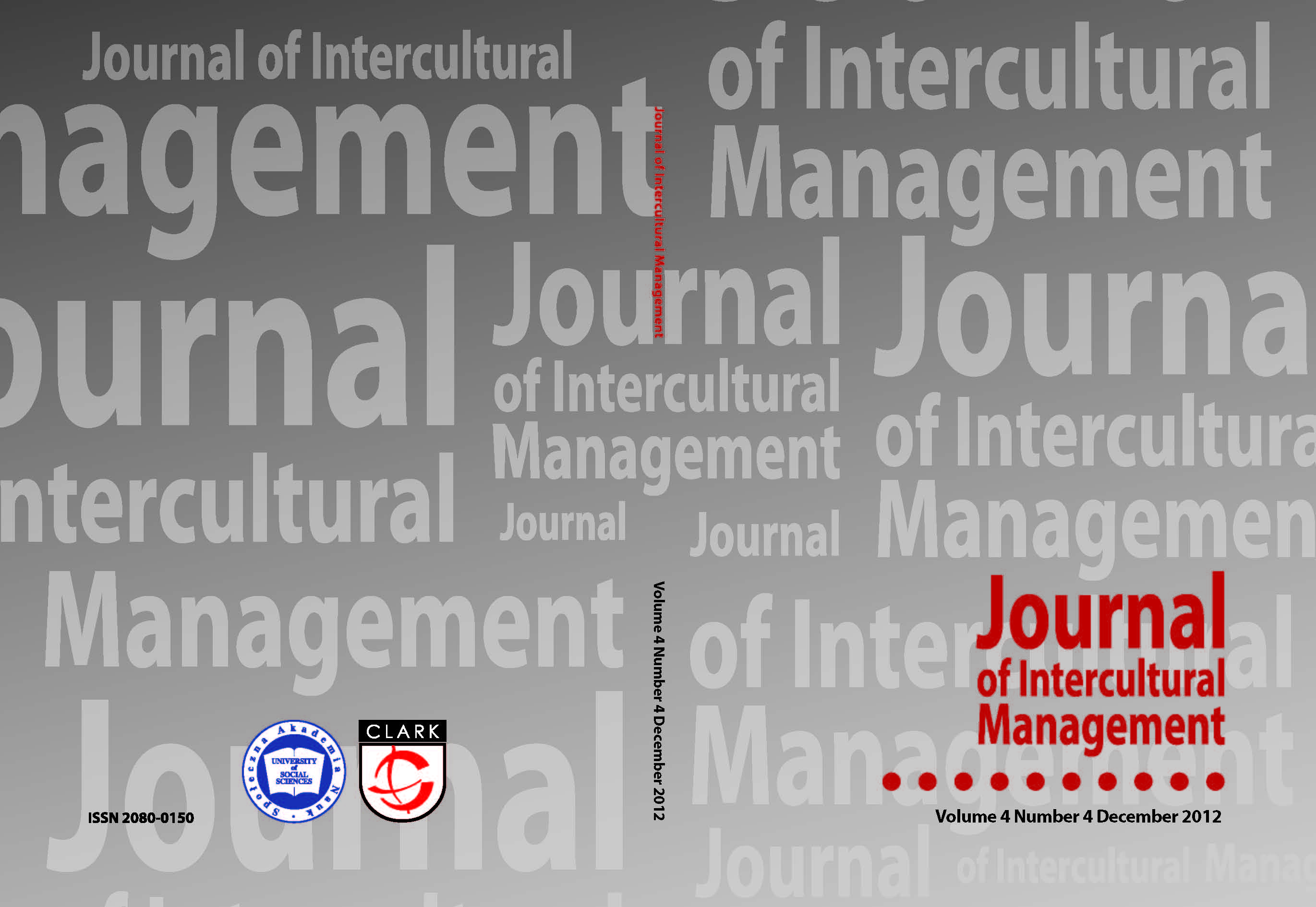 Intercultural	education from the organizational point	of	view Cover Image