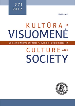 The Influence of Reconciliation of Work and Family on the Lithuanian Population’s Childbearing Intentions Cover Image
